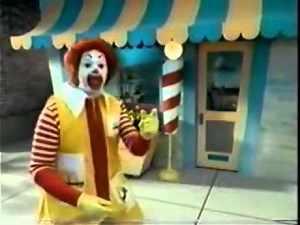 VINTAGE 90'S RONALD MCDONALD A NEW DO MCDONALD'S COMMERCIAL YouTube