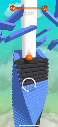 Stack ball 🥎 Best tips and tricks kids 🧒 viral game 💫#gaming #stackballsolution #games