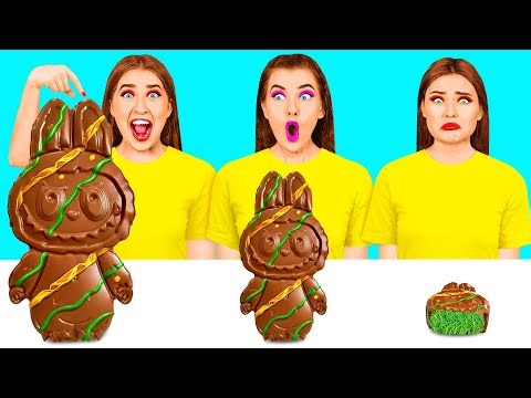Big, Medium and Small Plate Challenge | Amazing Hacks and Tricks by Fun Challenge