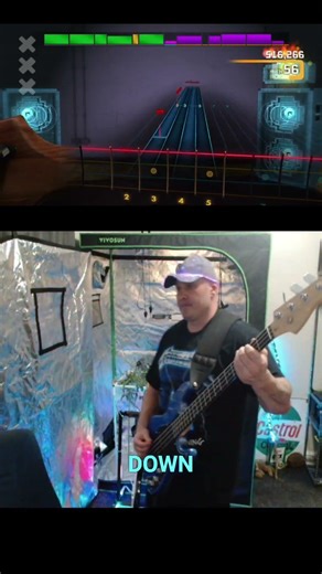 Rhythm Rocksmith Bass Player Rides Success Waves #shorts