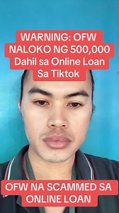 3.8K views · 52 reactions | Mag ingat sa mga online scam, online loans or lending dahil ito ay mga scams at Hindi totoo. Isang ofw na scam ng 500,000 dahil sa TikTok online scam. #onlinescam #scam #tiktokscam #onlinescammers #africanscammers #manloloko | Globayani Kami | Facebook