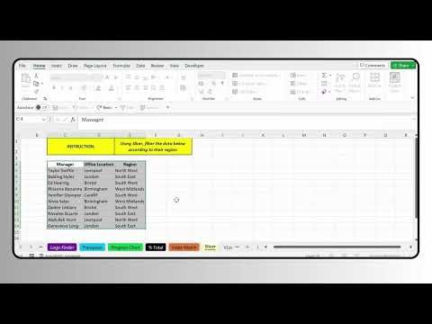 Beginner's Slicer in Ms Excel - El'dor Consults🏛️