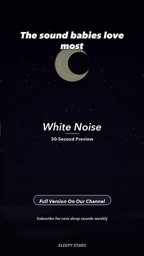 White Noise for Babies to Sleep | Calms Crying Instantly