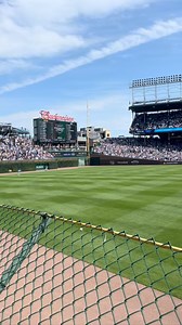 That’s a winner, live from the Bleachers at Wrigley 😎 | Cubs Insider