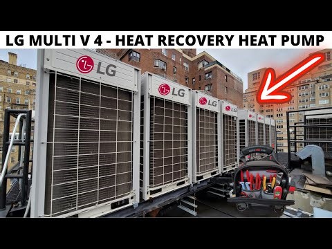 HVAC Service Call: LG Multi V 4 Concealed Duct Preventive Maintenance (LG Air Handler Cleaning)