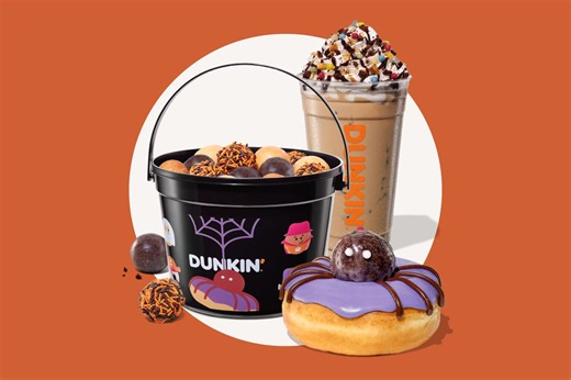 Dunkin’ Is Celebrating Halloween With Its Sweetest Menu Yet — Complete With a Candy Bar–Inspired Drink