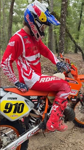 Full Gas on a KTM 380EXC in the Woods