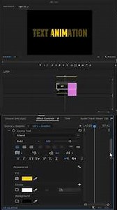 Premier pro: how to create text lightning effect in premier pro
