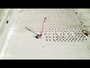 Solution de compactage dynamique pour un bâtiment logistique de 96 000m² à Bollène (84500)