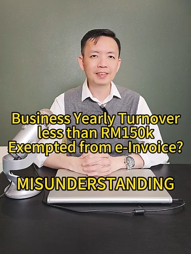 Yearly Turnover less than RM150k exempted from e-Invoice? Misunderstanding If your yearly turnover less than RM150k, you will be exempted from e-Invoice? This is actually a misunderstanding. You do not need to issue e-Invoice for each individual transaction, but you still need to do Consolidated e-Invoice. Let’s listen to Bryan Cheong explanation. SQL Accounting Software | SQL Payroll Software | SQL e-Invoice Discussion Forum https://www.facebook.com/groups/sqleinvoiceforum Malaysia e-Invoice Di
