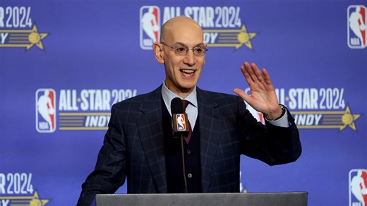Adam Silver addresses NBA officiating, other key issues at All-Star news conference