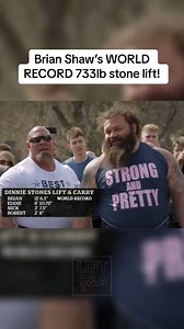 World record lift | Brian Shaw