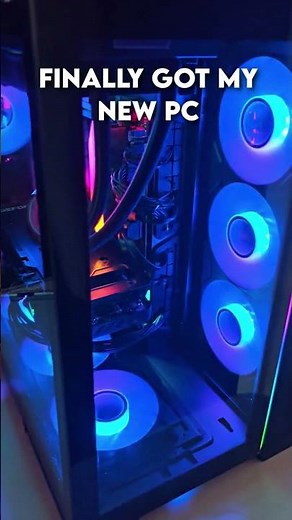 NEW PC FINALLY #gaming #pc #pcbuild #pcgamer #tech