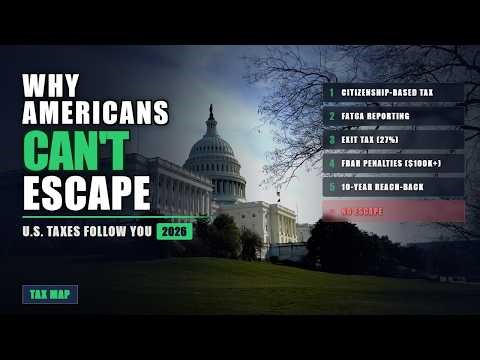 Why Americans Can Never Escape US Taxes (Even Living Abroad)