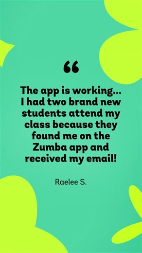 7.1K views · 59 reactions | 盧 The new Zumba® App is here, making it easier than ever for students to find and access your classes in the palm of their hands! Check out what ZINs are saying about the exciting app!  | Zumba Instructor Network - ZIN | Facebook