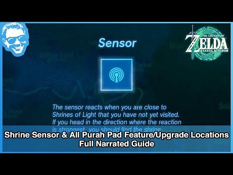 How to Get the Shrine Sensor + All Purah Pad Upgrades - Full Narrated Guide - Tears of the Kingdom