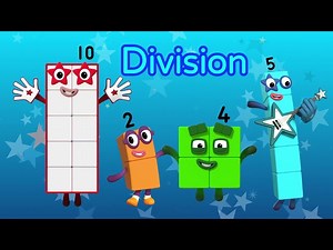 Second Grade Math made fun! | Division compilation | 123 - Learn to Count | Numberblocks - Videos For Kids