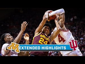 Minnesota at Indiana | Extended Highlights | Big Ten Men's Basketball | Jan. 12, 2024