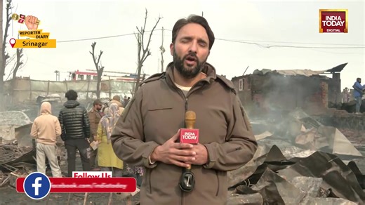 Massive fire in Srinagar | The inferno destroyed multiple carpet godowns, several nearby structures and took nearly 12–14 hours to be brought under control. Damage assessment is underway and the cause of the blaze is being investigated. Fortunately, no lives were lost in the incident. Mir Fareed shares more details in his report. Listen in #ReporterDiary #FireAccident #Srinagar | India Today