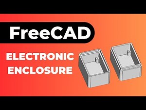 Simple Electronic Enclosure in FreeCAD