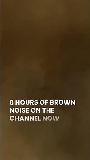 Brown Noise for Deep Focus & Sleep | 8 Hours of Deep Low Rumble • Still Ambience #brownnoise