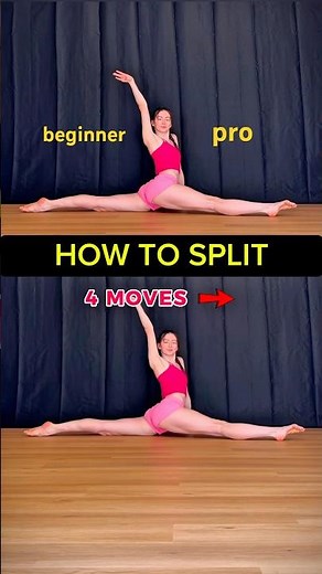 These 4 Stretches Change Your SPLITS Faster Than You Think!😉 #flexibility #stretching #shorts