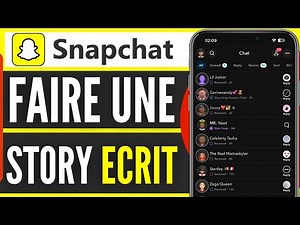 Comment Faire Une Story Ecrit Sur Snap (2026)