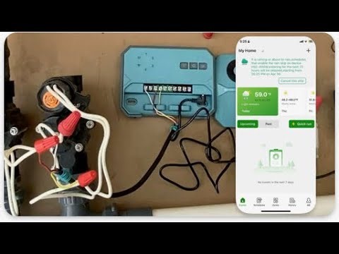 HiOazo Basic Irrigation Programming #sprinklersystem #sprinklerprogramming