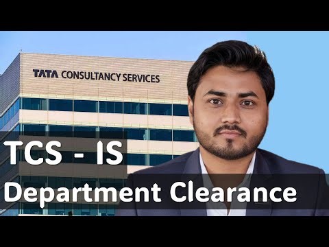 TCS IS Department Clearance #TCS #ISDepartmentClearance #TCSExitProcess #FullAndFinalSettlement