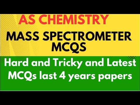 MCQs of Mass Spectrometer , Hard Tricky and latest Questions