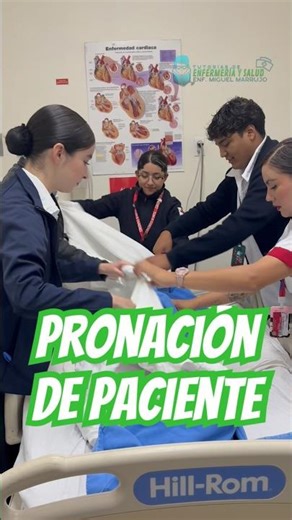 Patient Proning Technique ✅ #nursing #stretcherbearer