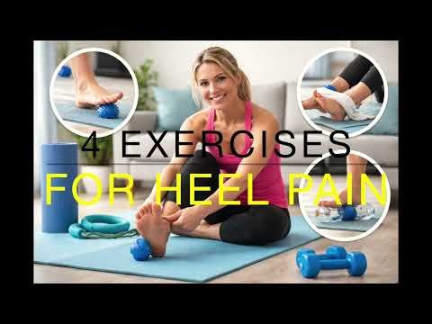 #51 4 Easy Exercises for Heel Pain 🦶🏻😫