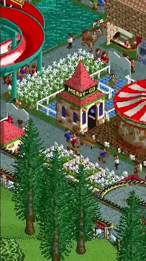 How Many Handymen Should I Employ In Rollercoaster Tycoon Classic? #rctclassic