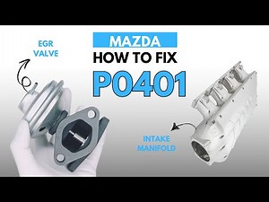 MAZDA : How to Fix the P0401 Engine Error Code with 2 Methods
