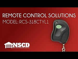 Remote Control Solutions RCS 318CTYL1 Linear 318Mhz Compatable Gate Opener Remote 1 Button