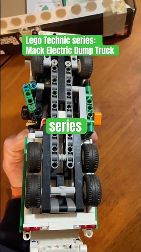 Lego Technic series: Mack Electric Dump Truck demo