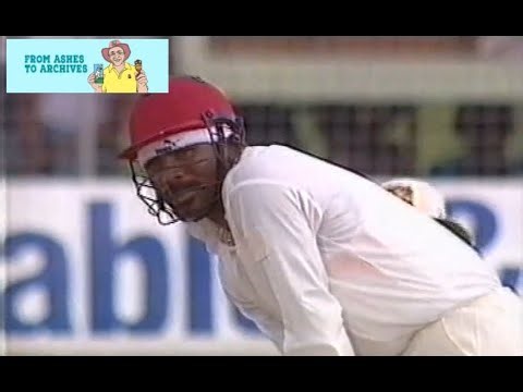 RARE! What an innings! Gordon Greenidge's highest Test score of 226 vs Aus 4th Test Bridgetown 1991