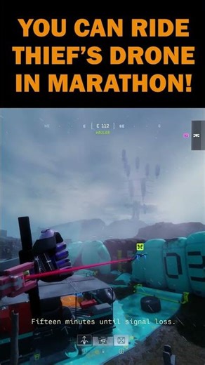 Marathon Tips || You Can Ride Thief's Drone! #marathon