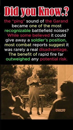 The Famous M1 Garand “Ping” Sound | WW2 Battlefield Myth. #M1Garand #WW2 #Firearms #MilitaryHistory