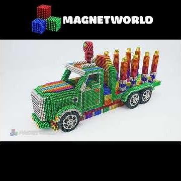 Build Amazing Tortoise Pond For Turtle From Magnetic Balls #magnetworld #shorts