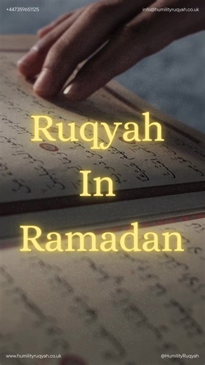 Join Global Ruqyah Sessions Every Night in Ramadan