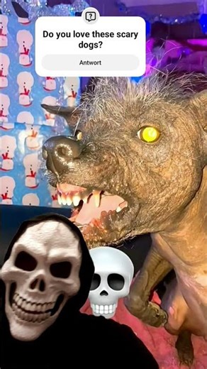 😱 SCARY DOGS😱☠️ #shock #scary #shorts #viralshorts