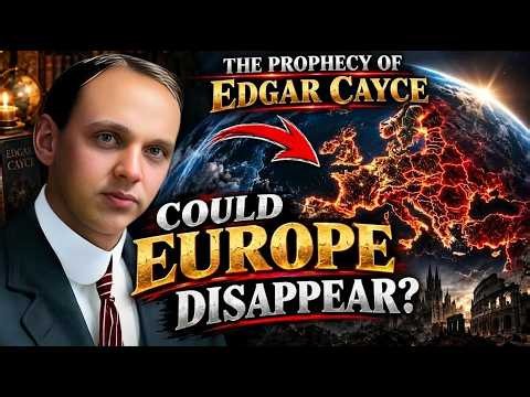 THE END OF EUROPE Edgar Cayce’s Map That Predicted the Sinking of the United Kingdom