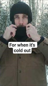how to wear a neck gaiter