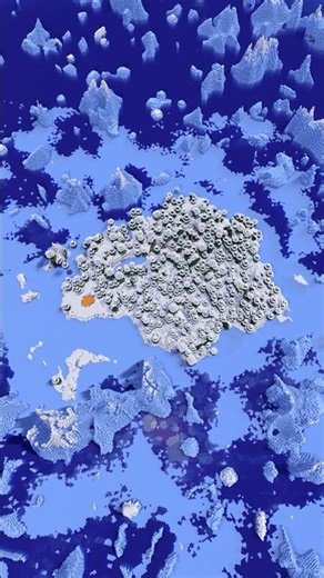 I Found an Igloo Island Seed in Minecraft!