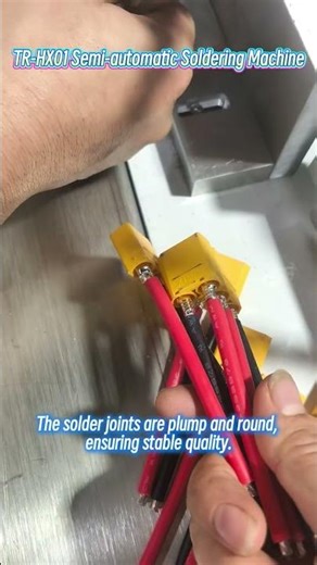 TR-HX01 semi-automatic soldering machine