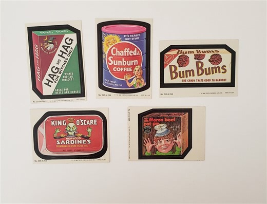 Vintage 1980s Wacky Packages Stickers: Topps Chewing Gum Cards - Etsy