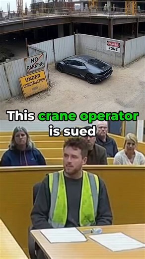 He accidentally crushed his CEO’s supercar at a construction site… and got hit with a $350,000 lawsuit.Here’s what happened in court.Do you think the judge made the right call?