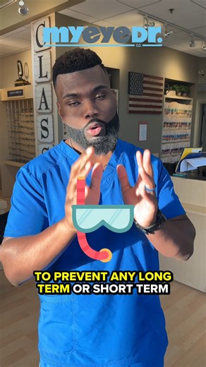 2.6K views · 19 reactions | Opening your eyes underwater might feel refreshing, but in fresh water, it could be doing more harm than good. ‍♀️ Here’s what you need to know before diving in this summer! #myeyedr #eyedr #Optometrist #optometry #Eyewear #Eyeglasses #vision #eyecare | MyEyeDr. | Facebook