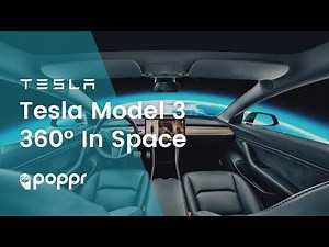 Tesla Model 3 In Space (360 Interior View)